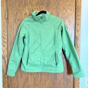 Columbia Light Green Full-Zip Jacket